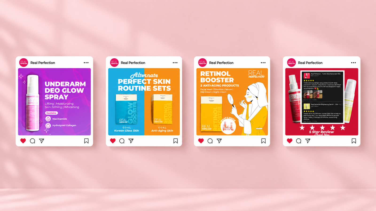 Created organic campaigns